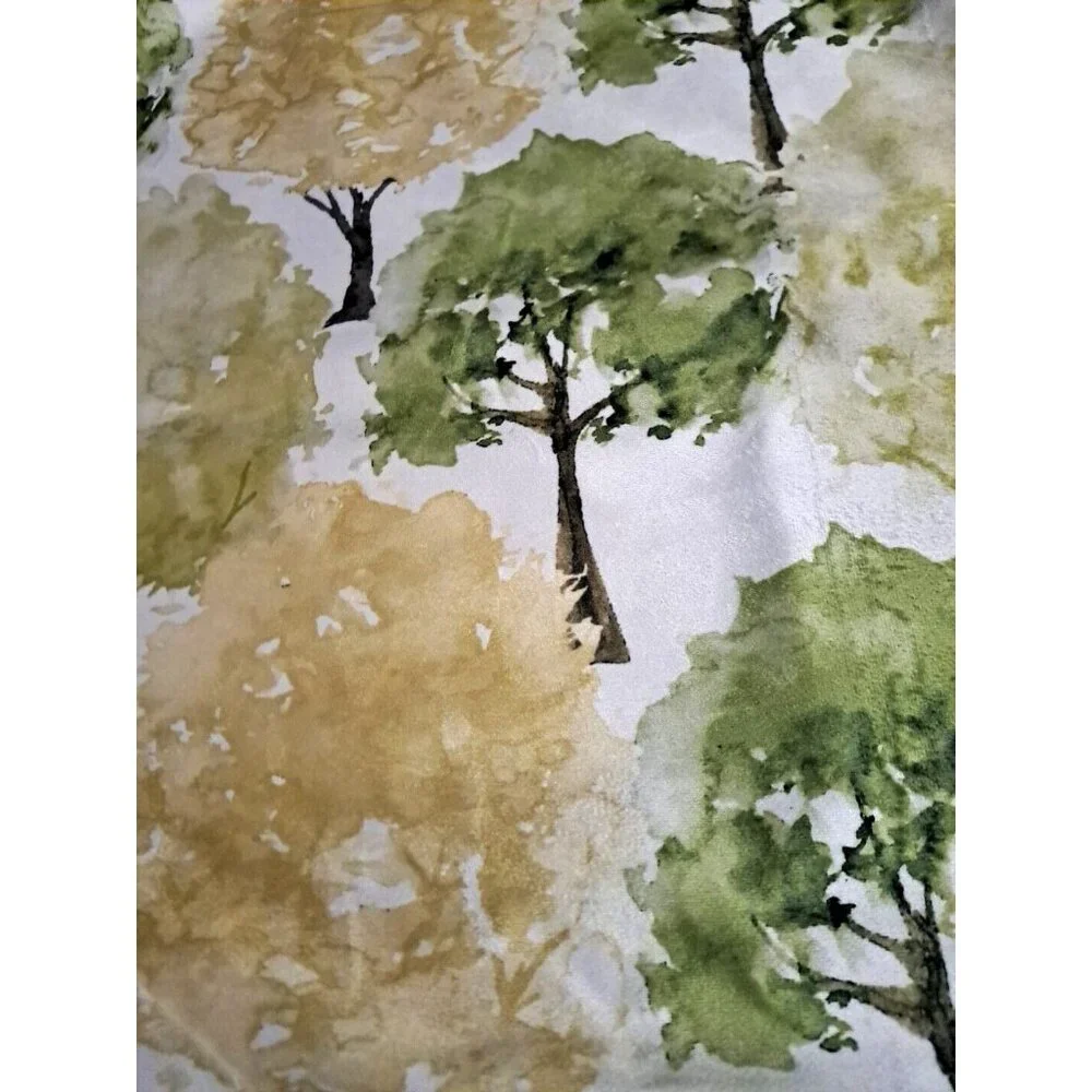 Concierge Collection Pillow Sham Standard Green Trees Forest Cottage Soft Nature